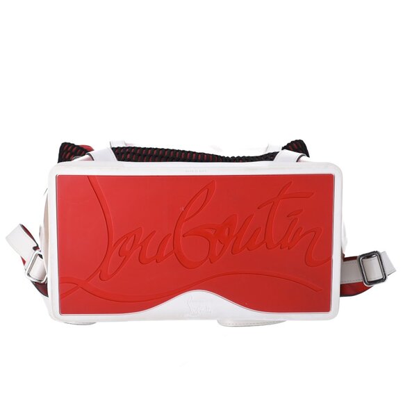 Christian Louboutin Ruby in Progress Backpack Black Light Brown Multi - Picture 6 of 8